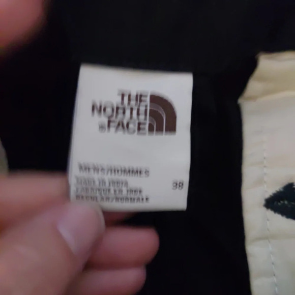 The North Face Mens Canvas Cotton  Argo Utility Pant Nwot Black 38 - Picture 9 of 10